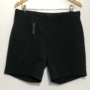 J Crew Tech Shorts Mens Size 32 Black 7" Stretch UPF 50 Moisture Wicking New